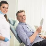 hygienist with patient